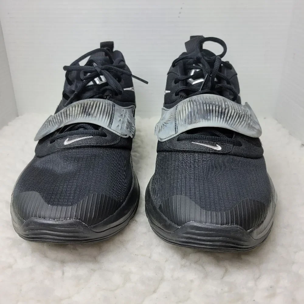 Nike Zoom Freak 3 Mens Size 13 Sneaker DA0694 002 Black Metallic Silver Shoes